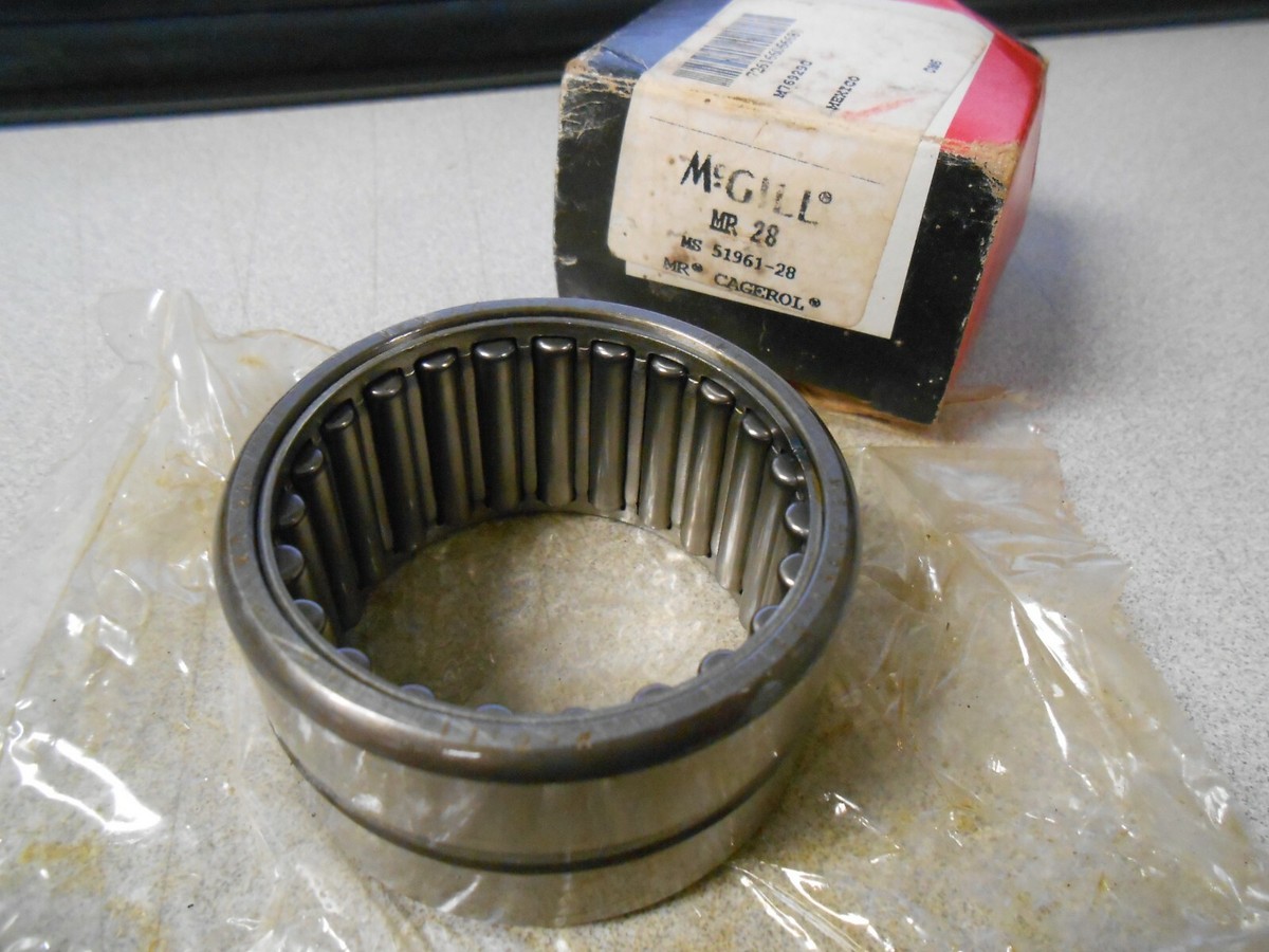 NOS McGill MR-28 Needle Roller Bearing 1-3/4X2-5/16X1-1/4in MS