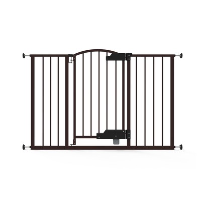 Summer by Ingenuity Hands-Free Foot Open Thruway 52W Series Pet & Baby Gate, ...