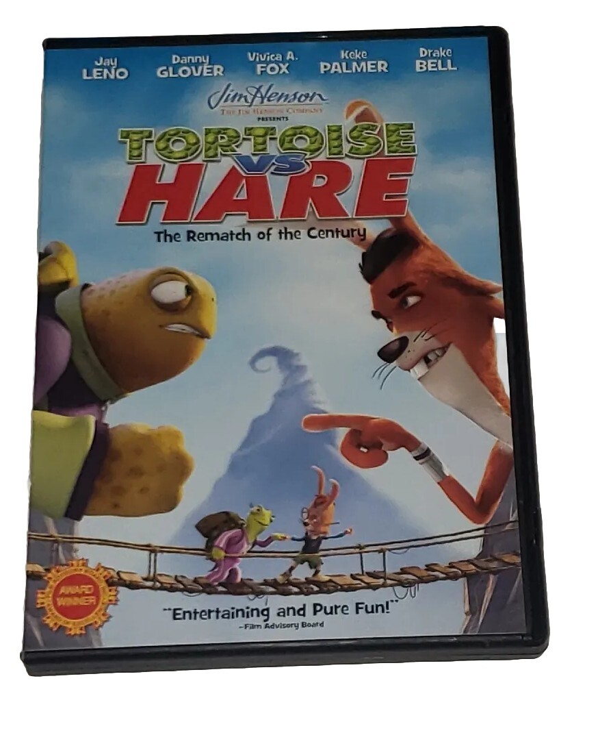 Jim Henson Tortoise vs. Hare: The Rematch of the Century DVD, 2008 Jim Henson Tortoise vs. Hare: The Rematch of the Century DVD, 2008
