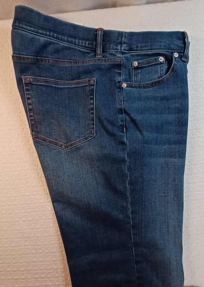 Jeans Denim & Company Blanc - Taille 16 - Longueur 28 Pouces - Excellent état Occasion