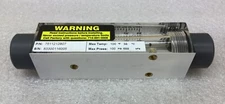 KING INSTRUMENT 7511-2-1-2B07 ACRYLIC TUBE FLOWMETER 100 PSI NEW NO BOX