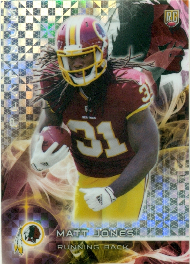 2015 TOPPS PLATINUM XFRACTOR #111 MATT JONES RC