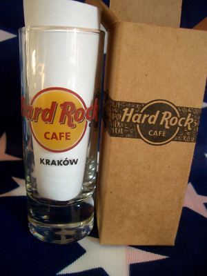 HRC Hard Rock Cafe Krakow Krakau Logo Shot Glass Shotglass Schnapsglas 2026 OVP