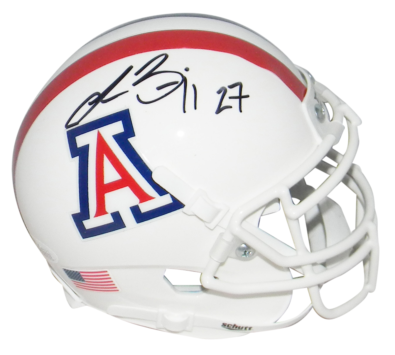 Lance Briggs Autographed Signed Arizona Wildcats WHITE MINI HELMET JSA 