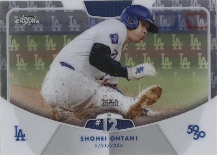 2024 Topps 50/50: Shohei Ohtani - Shohei Ohtani #25 for sale | eBay