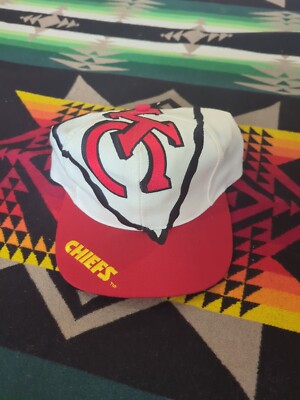 Vintage 90s The Game Kansas City Chiefs BIG LOGO Snapback RARE | eBay