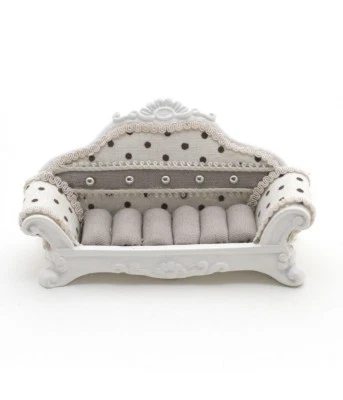 Porte bijoux bagues canapé sofa à pois - Présentoirs pour bijoux