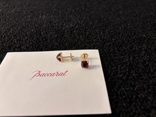 Baccarat M dicis Red And Vermeil Crystal Earrings Model Mod1