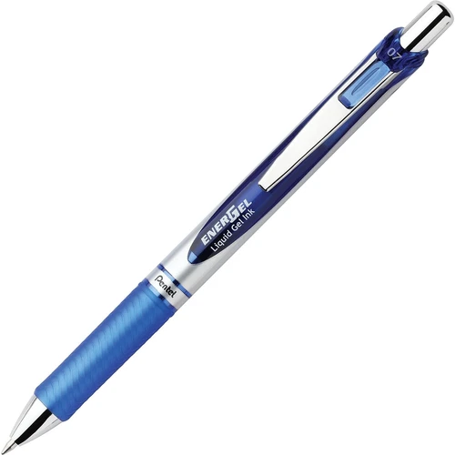 Pentel EnerGel Deluxe RTX Retractable Gel Pens Medium Point Blue Ink 639712 - Picture 2 of 4