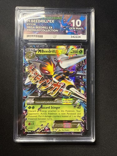 M Beedrill-EX graded ACE 10 for sale on eBay