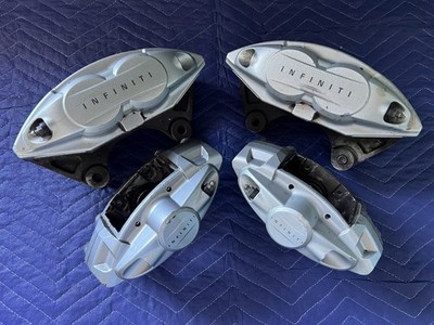 2008-2019 INFINITI G37 M37 M56 Q50 Q60 Q70 FX37 FX50 AKEBONO BRAKE CALIPER SET