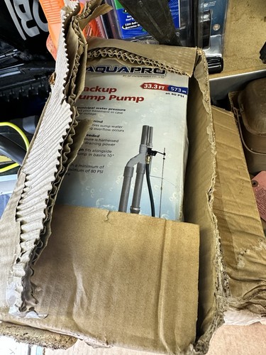 Aquapro Backup Sump Pump New 35034-5 - Picture 3 of 3