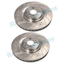 Bremsscheiben Satz Set Links Rechts Vorne f&uuml;r Mercedes W166 GLE 15-19 RAP Brakes