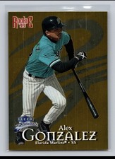 1999 Fleer Brilliants - Alex Gonzalez #169G Gold /99