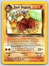 Dark Dugtrio 23/82 Rare Team Rocket Pokemon Heavily Played on eBay