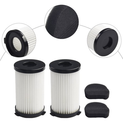 2 St��ck Ersatzfilter Set f��r Clatronic BS 1306N, BS 1948 CB Staubsauger