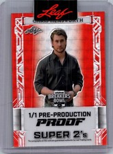 Chris Hemsworth Leaf Pop Century 1/1 Pre Production Proof