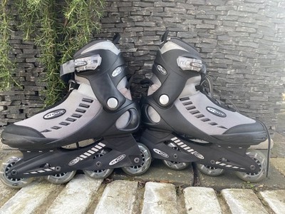 Hy Skate Inlineskates, Gr. 41, 2 mal Schoner, Helm und Tasche