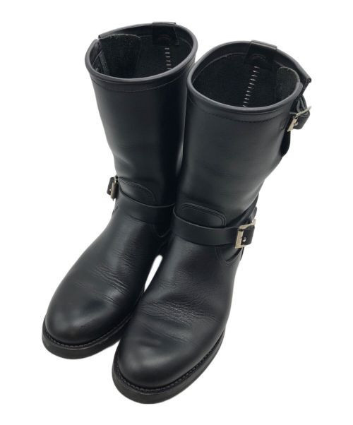 BILTBUCK attractions Leather Black Engineer Boots Size US9.5 BILTBUCK attractions Leather Black Engineer Boots Size US9.5