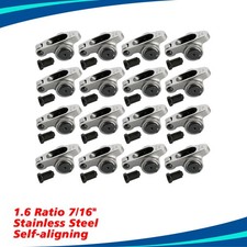 Self-aligning Roller Rocker Arms Set For Chevy Sbc Gen I 350 400 1.6ratio 716 Self-aligning Roller Rocker Arms Set For Chevy Sbc Gen I 350 400 1.6ratio 716