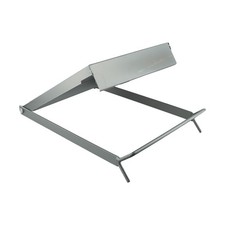 Ladder Work Stand Designed to Fit in Small Areas While Providing Support