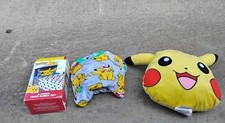 microfiber bedding pokemon/Pikachu set, Pikachu pillow and boys size 1
