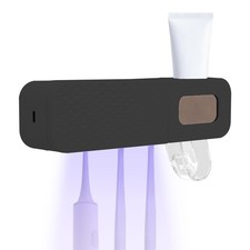Toothbrush Holders for Bathrooms, Toothbrush Holders Wall Mounted, with 3 Slo...