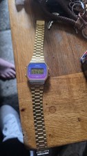 Casio A168WERG-2A Digital Quartz Gold Vintage Collection Unisex Watch