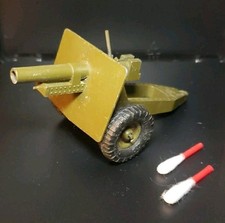 Vintage Britains Ltd. 25 Pounder Howitzer Diecast Toy WW2, Functional