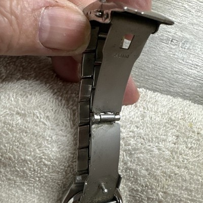 Ladies Fossil Blue Silver Tone Quartz Watch AM-3526 Fossil Am-3526 Ladies Womens Wrist Watch Blue Face Stainless  main image 3