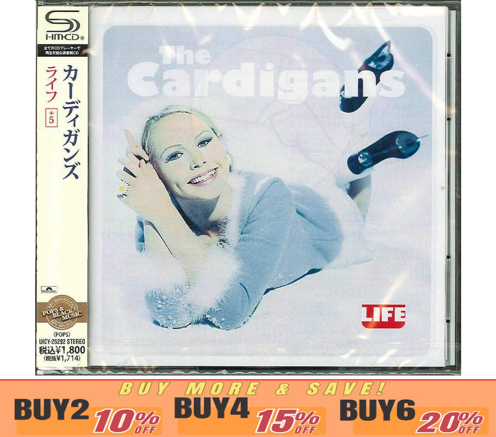 The Cardigans Life with Bonus Track From Japan CD 16tracks Music