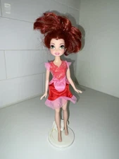 Disney Tinkerbell Fairies ROSETTA 9" Doll No Wings With Dress & Messy Hair