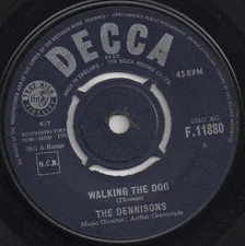 The Dennisons - Walking The Dog, 7", (Vinyl)