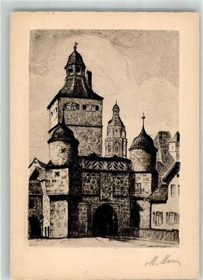 13999767 - 8832 Weissenburg Originalunterschrift Ellinger Tor Kunstverlag Gebr.