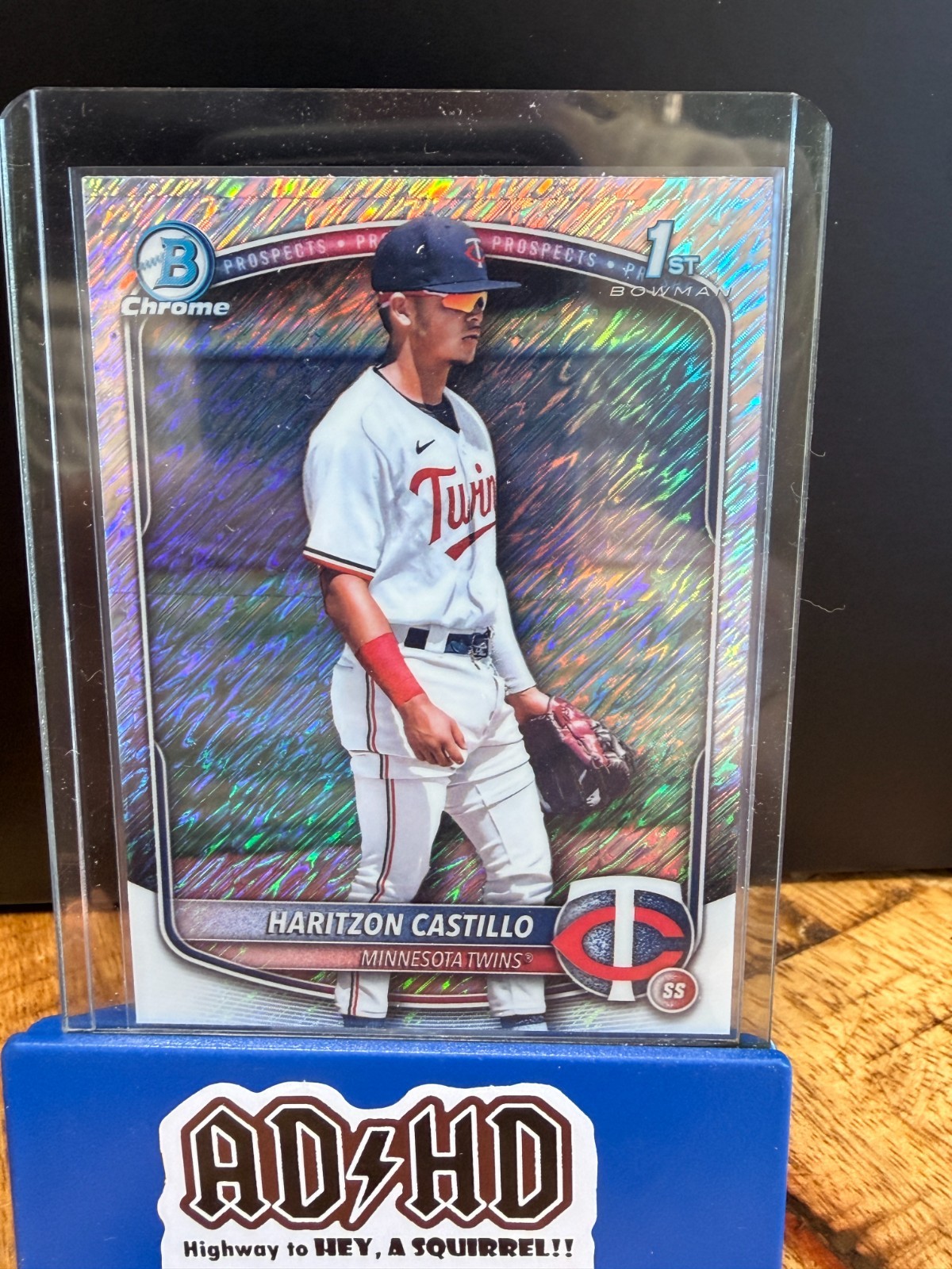2025 Bowman Chrome Haritzon Castillo Shimmer Refractor 1st #BCP-161