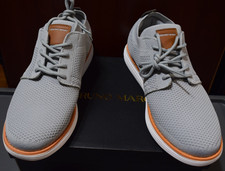 Bruno Marc Grand-01 Grey Mesh Knit Oxford Lightweight Men's Dress Shoes Sz 8 NIB