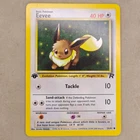 Eevee 55/82 1st First Edition Team Rocket Pokémon TCG NM Near Mint