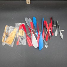 Lot of Various Size and Brand of Plastic RC Airplane Model Propellers