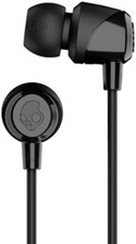 Skullcandy Jib Wired Earbuds with 3.5mm AUX Plug, Noise Isolating Fit, Black