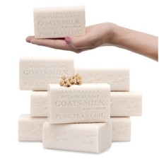 Goat Milk Soap Bars, 6.6oz, Pack of 8
