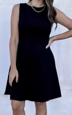 slim fit dress slacks Spanx Dresses | The Perfect Fit & Flare Dress in Classic Navy by Spanx | Color: Blue | Size: XL