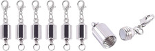 10 Sets Screw-In Magnetic Converter Clasps for Jewelry Making Necklace Bracelet