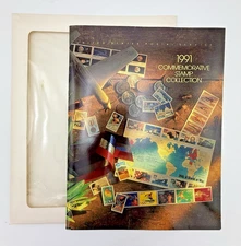 1991 USPS Mint Set Commemorative Stamp Collection Yearbook $16.79 Face Value