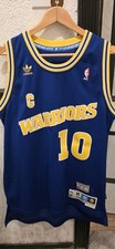 2016 NBA Adidas HWC Golden State Warriors Tim Hardaway Jersey 10 Men M SEWN TMC