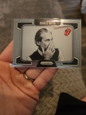2025 PANINI PRIZM THE ROLLING STONES CHARLIE WATTS SILVER BASE #85