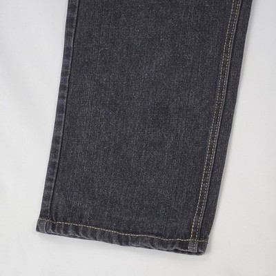 Sean John Black Premium Denim Jeans Baggy Embroidered Y2K Vintage