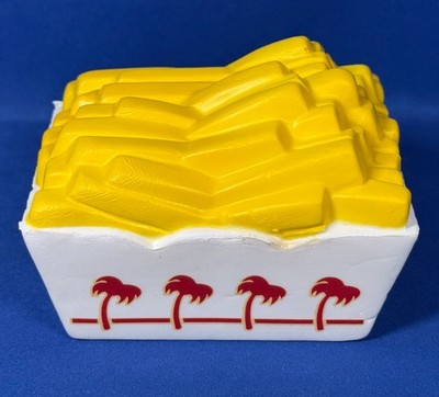 IN-N-OUT SQUISHY FRENCH FRIES - 3'' FOAM Squeeze STRESS Toy FRY BOX - New In Bag