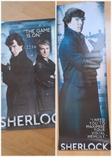 Sherlock BBC Benedict Cumberbatch Martin Freeman Poster Plakat XL 
