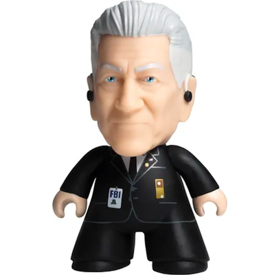 『TWIN PEAKS ツイン・ピークス』DAVID LYNCH フィギュア Titans Vinyl TWIN PEAKS Deputy Director DAVID LYNCH Agent Cooper