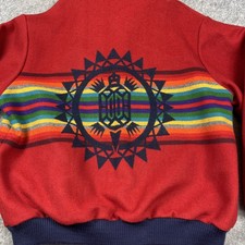 VTG 90s Pendleton High Grade Western Wear Southwestern Turtle Jacket USA